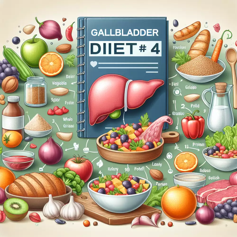 žlučníková dieta č.4 recepty