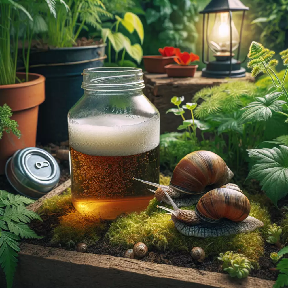 pivo na slimáky