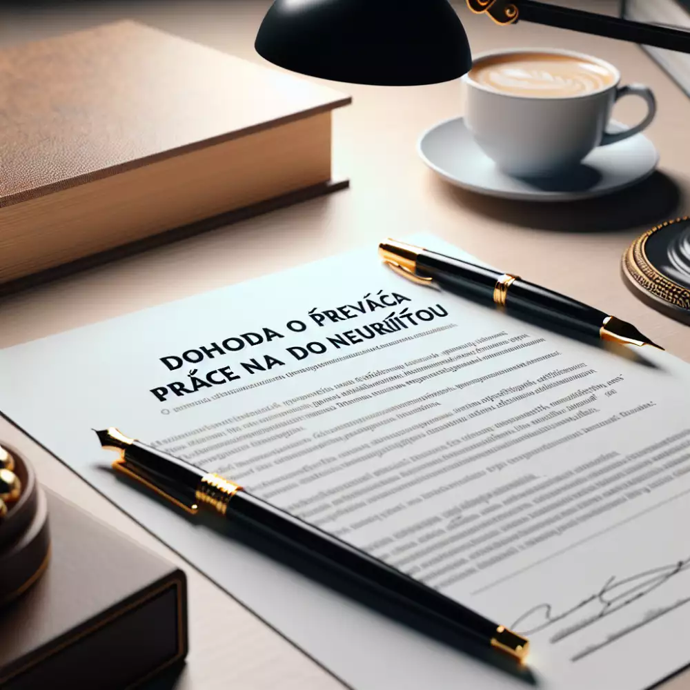 dohoda o provedení práce na dobu neurčitou