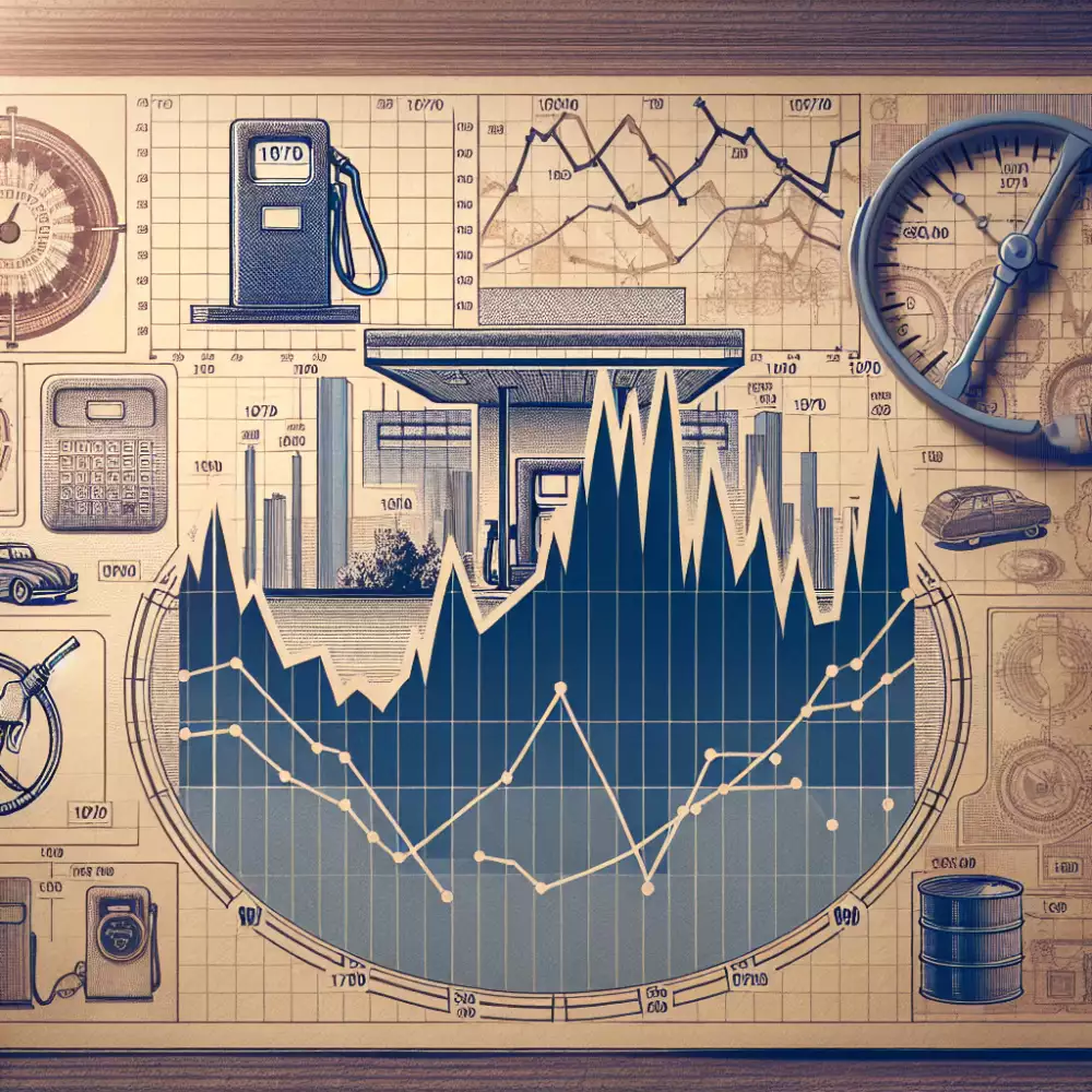 vývoj ceny benzínu od roku 1970 -1990